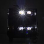 AlphaRex 16-18 Chevy 1500HD NOVA-Series LED Proj Headlghts Alpha BK Atv Lgt/SeqSig & DRL(Req 810023) - Image 6