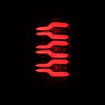 AlphaRex 14-18 Chevy Silverado 1500 Luxx-Series LED Tail Lights Alpha-Black w/Activ Light/Seq Signal - Image 5