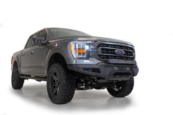 21-23 Ford F-150 HoneyBadger Front Bumper w/ Top Hoop Addictive Desert Designs - Image 4
