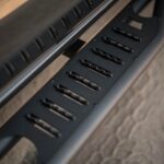 19-24 GMC Sierra 1500/Chevy Silverado 1500 Crew Cab OE Plus Side Steps - Black Steel DV8 Offroad - Image 6
