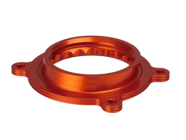 AFE Silver Bullet Throttle Body Spacer GM Trucks 1500 14-19 V8-6.2L - Image 7