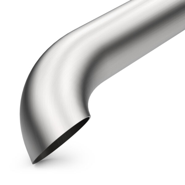 20-24 Jeep Gladiator 2.5in Rock Crawler Series Single Rear Exit SS Cat-Back Exhaust w/o Tip MagnaFlow - Image 3