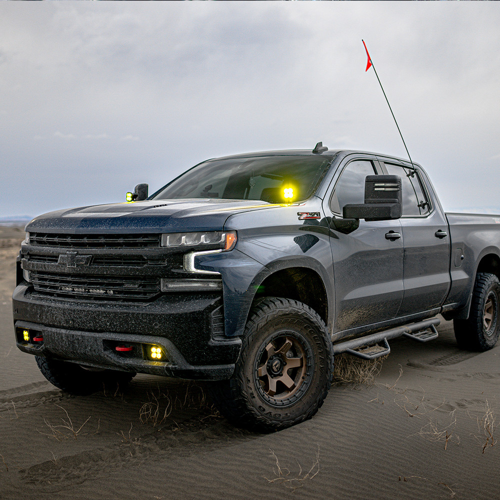 Baja Designs 2019 Silverado 1500 Sport Fog Pocket Mount Kit - Image 2