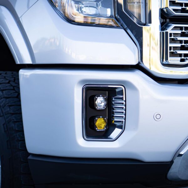 2020+ GMC 2500/3500 Fog Pocket Kit Baja Designs - Image 2