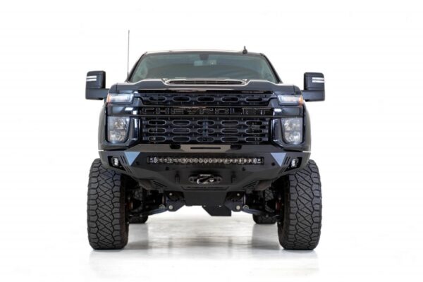 Addictive Desert Designs 2020 Chevy Silverado 2500/3500 Stealth Fighter Front Bumper - Image 4