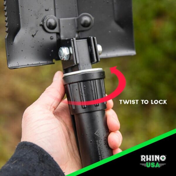 Folding Recovery Shovel W/Pick - Rhino USA - Image 3