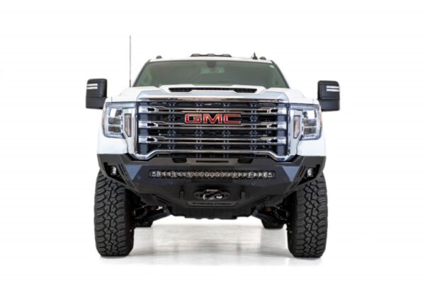Addictive Desert Designs 2020 GMC Sierra 2500/3500 Stealth Fighter Front Bumper - Image 3