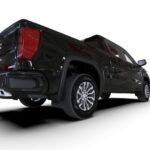Rally Armor 19-24 GMC Sierra 1500 AT4 Black UR Mud Flap w/ Metallic Black Logo - Image 2