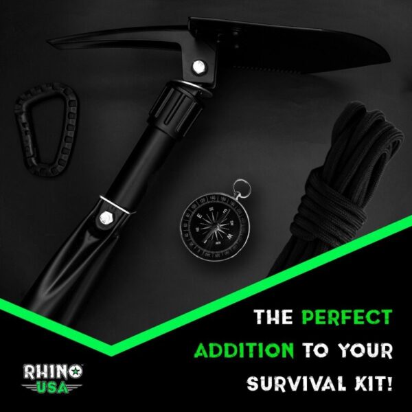 Folding Recovery Shovel W/Pick - Rhino USA - Image 5