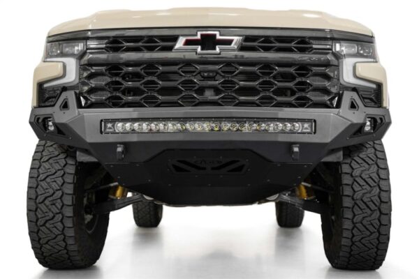Addictive Desert Designs 2022+ Chevy Silverado 1500 ZR2 Stealth Fighter Front Bumper - Image 4