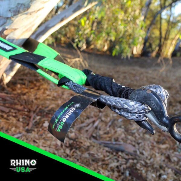 Synthetic Soft Shackles Green (2-Pack) Rhino USA - Image 5