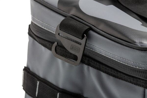 ARB Cooler Bag Charcoal w/ Red Highlights 15in L x 11in W x 9in H Holds 22 Cans - Image 7