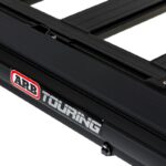 ARB Aluminum Awning, Black Frame, 8.2FT x 8.2FT, Installed with LED Light Strip - Image 4