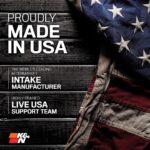 '+2019 Chevrolet / GMC 1500 V8-5.3/6.2L F/I Aircharger Performance Intake K&N 63-3109 - Image 7