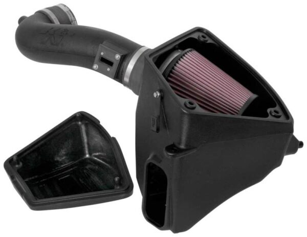 '+2019 Chevrolet / GMC 1500 V8-5.3/6.2L F/I Aircharger Performance Intake K&N 63-3109 - Image 5