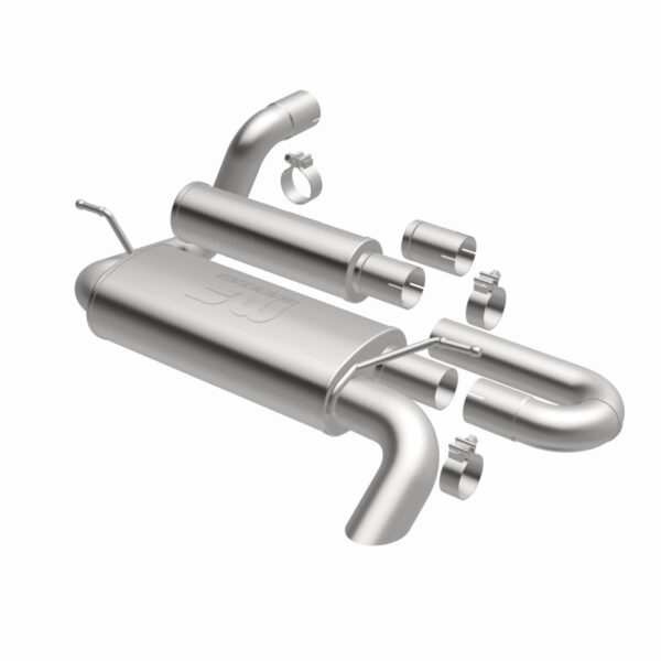 MagnaFlow 18-23 Jeep Wrangler JL 2.0L/3.6L Overland Series Axle-Back Exhaust 19620 - Image 6