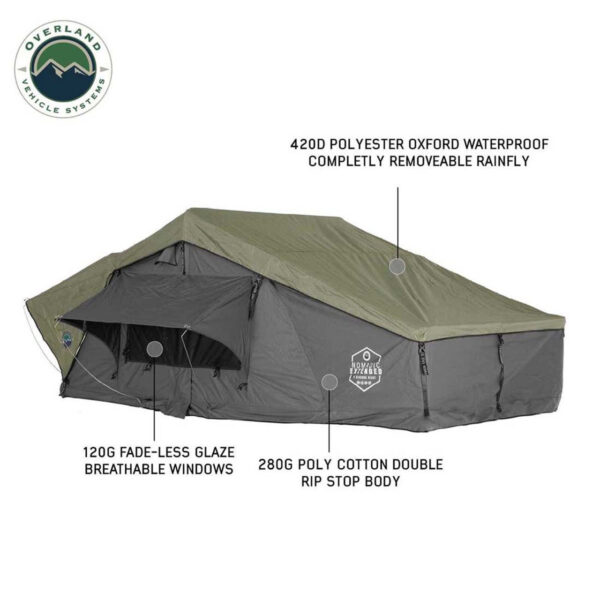 HD Nomadic 2 Extended Roof Top Tent- OVS 18329936 - Image 5
