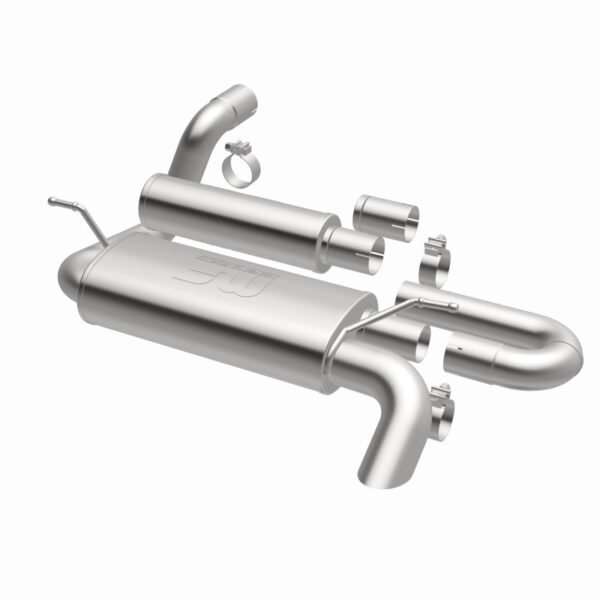 MagnaFlow 18-23 Jeep Wrangler JL 2.0L/3.6L Overland Series Axle-Back Exhaust 19620 - Image 5