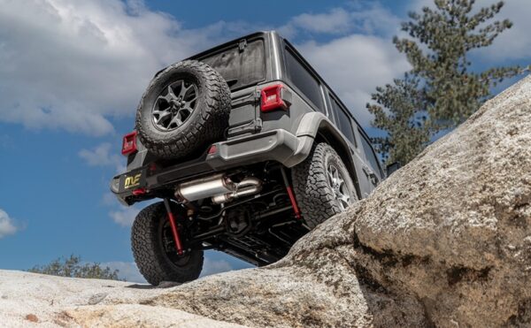 MagnaFlow 18-23 Jeep Wrangler JL 2.0L/3.6L Overland Series Axle-Back Exhaust 19620 - Image 8