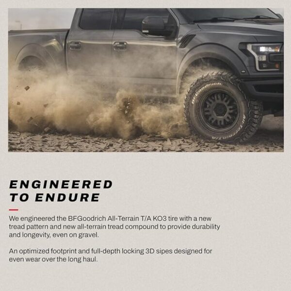 BFGoodrich All Terrain T/A KO3 LT275/70R17 124/121S - Image 3