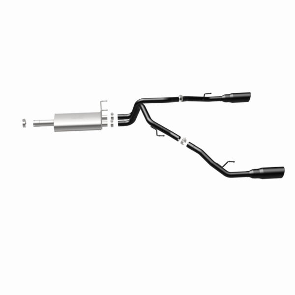Magnaflow 11-24 Dodge Ram 1500 Classic V8 Dual Spilt Rear Exit Black Exhaust - Image 2