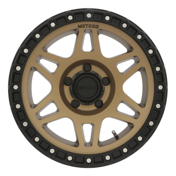 Method MR312 17x9 -12mm Offset 5x5 71.5mm CB Method Bronze/Black Street Loc Wheel - Image 2