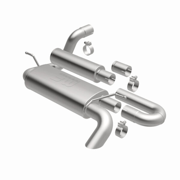 MagnaFlow 18-23 Jeep Wrangler JL 2.0L/3.6L Overland Series Axle-Back Exhaust 19620 - Image 7