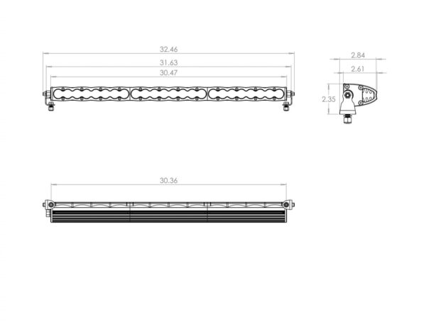 Baja Designs S8 Series Driving Combo Pattern 30in LED Light Bar - Image 2