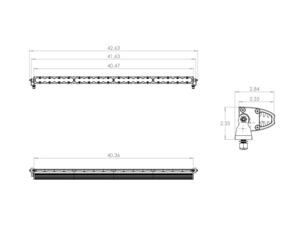 Baja Designs S8 Series Driving Combo Pattern 40in LED Light Bar - Image 2