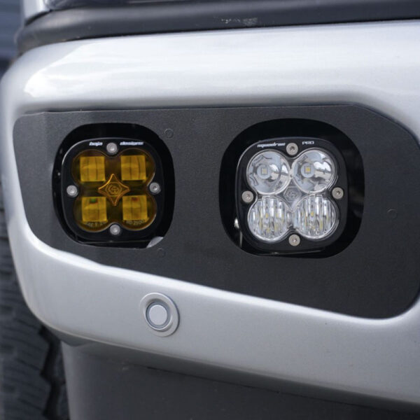Baja Designs 2023+ Ford F250/F350 Super Duty Squadron SAE/Pro Fog Pocket Kit - Clear Upfitter - Image 2