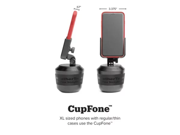 CupFone WeatherTech Two View - Universal Mount for Cell Phones 8ACF5TV - Image 5